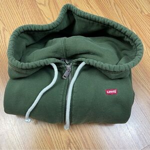 Levi's Mossy Green Hoodie